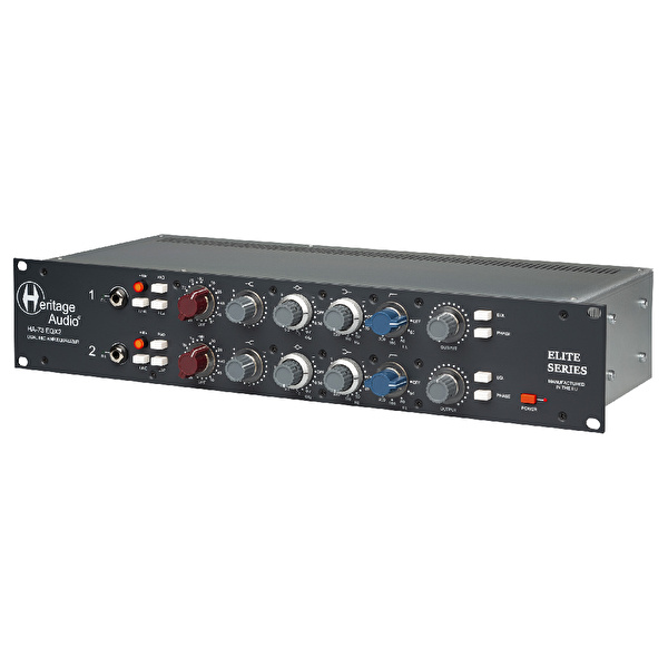 HERITAGE AUDIO HA73EQX2 Elite ´73 Dual Mikrofon Preamfisi / DI / EQ